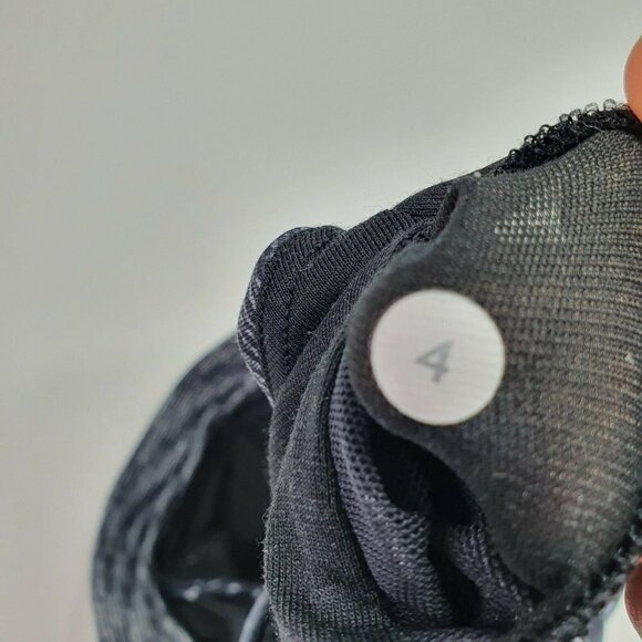 Lululemon Energy Bra Dramatic Static White Black 4 - Picture 4 of 7